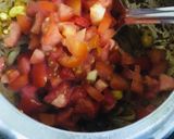 A picture of step 5 of Tomato Pulao.