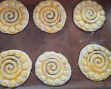A picture of step 10 of Fuman Koloucheh (Persian Filled Sweet Bread).