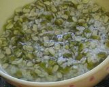 A picture of step 1 of Lilava,Green Moong Dal khichdi.