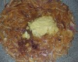 A picture of step 3 of Anda gravy choly.