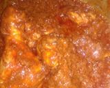 A picture of step 5 of Chicken curry.