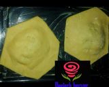 A picture of step 3 of Hexagon pie.