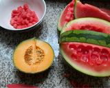 Une image de l'étape 2 de 🍯Sweet bowl chia 🥣fruits de saison 🍑🍒.
