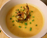 Foto del paso 7 de la receta: 🍵Crema de zanahoria con crujiente de alcachofas