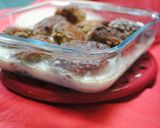 A picture of step 14 of Persian meatballs with doogh.