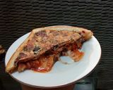 Foto langkah ke 5 dari resep Pizza Sandwich.
