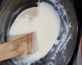 A picture of step 1 of Shreefal Mava modak.