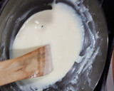 A picture of step 1 of Shreefal Mava modak.