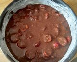 Une image de l'étape 2 de Gâteau cerise marron.