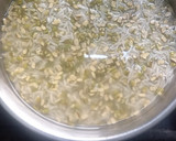 A picture of step 1 of Moong daal vegetable khichdi.