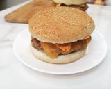 Foto del paso 12 de la receta: Hamburguesas con nachos//