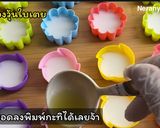 รูปขั้นตอนการทำที่ 8 ของ วุ้นกะทิใบเตย