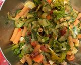 Foto del paso 4 de la receta: Pasta de lentejas con verduras