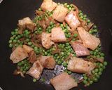 A picture of step 4 of Kedgeree- simple and quick.