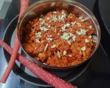A picture of step 5 of Winter Spoon Gajar halwa.