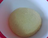 A picture of step 2 of Donut Kentang (Potato donuts).