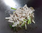 蔥爆雞絲的食譜步驟3照片