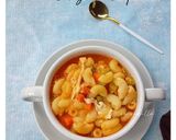 Foto langkah ke 3 dari resep Macaroni Bolognese Soup.