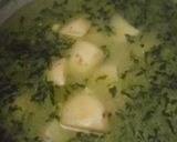 A picture of step 2 of Methi rice.