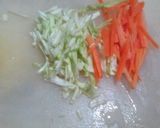 A picture of step 1 of Coleslaw.