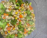 صورة لخطوة 4 من وصفة 🥦🥕صينية الدجاج بالبروكلي🥦🥕