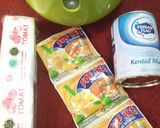 Foto langkah ke 1 dari resep 🌺Es Mambo Susu Mangga.