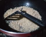 A picture of step 2 of Instant Kaju badam katli (cashew and almond katli).