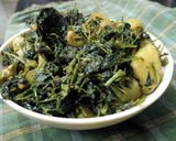 আলু মেথি শাক (aloo methi shak recipe in Bengali) রেসিপি ধাপ - 10 ছবি