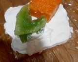 A picture of step 2 of Fruit Sando / Fruit Sandwich.