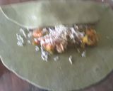 A picture of step 3 of Spinach Pizza Parcel.