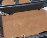 A picture of step 4 of Malt cake with choclate cream cheese frosting #foodies&Friends.