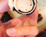 Hình bước làm 2 của món Sandwich cuộn rong biển chiên giòn