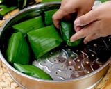 Foto langkah ke 6 dari resep Pepes tahu kemangi.
