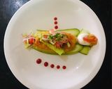 A picture of step 2 of Vegetable cutlets serve with salad.