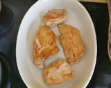 Une image de l'étape 3 de Filets de dinde accompagnés de poires et d'une sauce au fromage.
