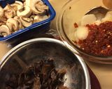 A picture of step 4 of Hot and Sour Soup.