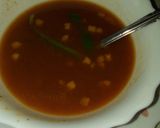 A picture of step 1 of Spicy tomato soup.