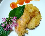 Hình bước làm 4 của món Tôm chiên xù 🍤
