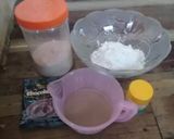 Foto langkah ke 1 dari resep Bolu kukus cokelat simple.