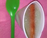 Une image de l'étape 1 de Granita glace au sirop menthe.