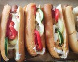 Hot dog sütőben sütve recept fázis 3 fotója