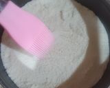 A picture of step 9 of Rice Cake with Red Bean Paste.