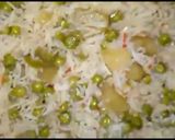 A picture of step 8 of Vegetables rice.