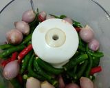 Foto langkah ke 2 dari resep Sambal Ikan Jambal Asin dengan Pete.