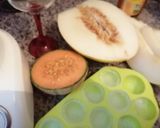 Une image de l'étape 1 de Smoothie melon canari cantaloup🍋.