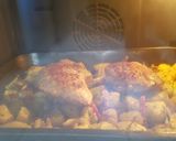 Foto del paso 3 de la receta Pavo con patatas especiales (principiantes)