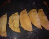 A picture of step 2 of Shahi stuffed coconut Jaggery khaja gujiya recipe.