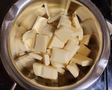 Áfonyás fehercsokis sajttorta recept fázis 3 fotója