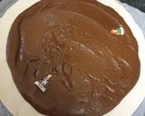Une image de l'étape 6 de Galette des rois au chocolat.