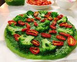 Hình bước làm 7 của món Spinach pizza